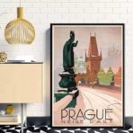 vintage poster prag