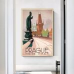 vintage poster prag