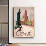 vintage poster prag