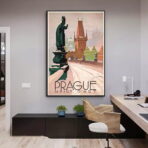 vintage poster prag