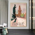 vintage poster prag