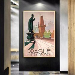 vintage poster prag