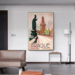 vintage poster prag