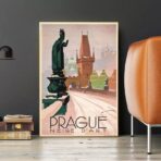 vintage poster prag