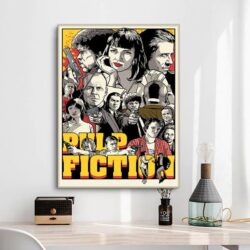 vintage pulp fiction poster 2