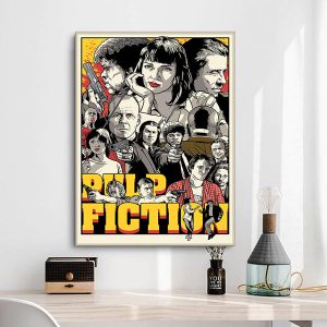 vintage pulp fiction poster 2