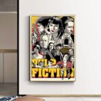 vintage pulp fiction poster 2