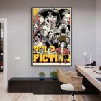 vintage pulp fiction poster 2