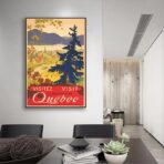 vintage poster quebec 1