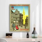 poster vintage quimper 1
