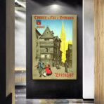 poster vintage quimper 1