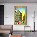 poster vintage quimper 1