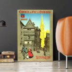 poster vintage quimper 1