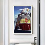 vintage eisenbahnplakat