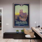 vintage poster reims 1