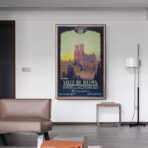 vintage poster reims 1