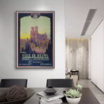 vintage poster reims 1
