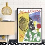 vintage roland garros poster 3