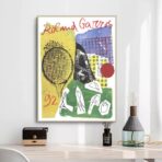 vintage roland garros poster 3