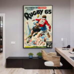 vintage rugby poster 3