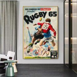 vintage rugby poster 3