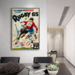 vintage rugby poster 3