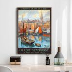 vintage poster saint malo 1