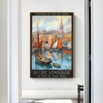 vintage poster saint malo 1