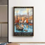 vintage poster saint malo 1