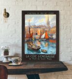 vintage poster saint malo 1