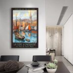 vintage poster saint malo 1