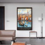 vintage poster saint malo 1
