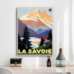 vintage poster savoie 1