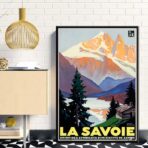 vintage poster savoie 1