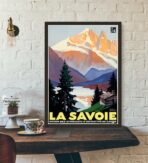 vintage poster savoie 1