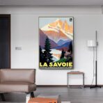 vintage poster savoie 1