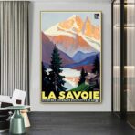 vintage poster savoie 1