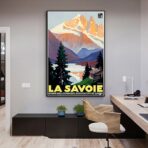 vintage poster savoie 1