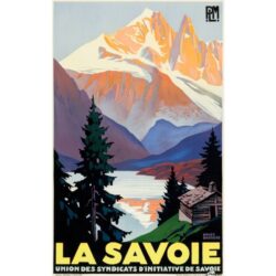 vintage poster savoie 1