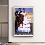 vintage poster sevilla