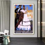 vintage poster sevilla