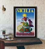 vintage poster sizilien