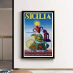vintage poster sizilien