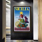 vintage poster sizilien