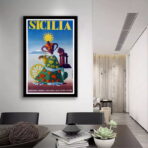 vintage poster sizilien