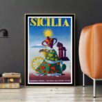 vintage poster sizilien