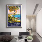 vintage poster st jean de luz 1
