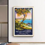 vintage poster st jean de luz 1
