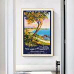 vintage poster st jean de luz 1