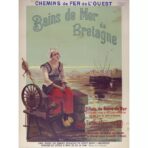vintage seebad poster